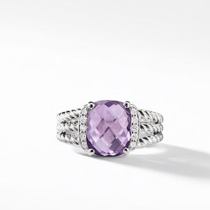 David Yurman Petite Wheaton Ring Sz. 6